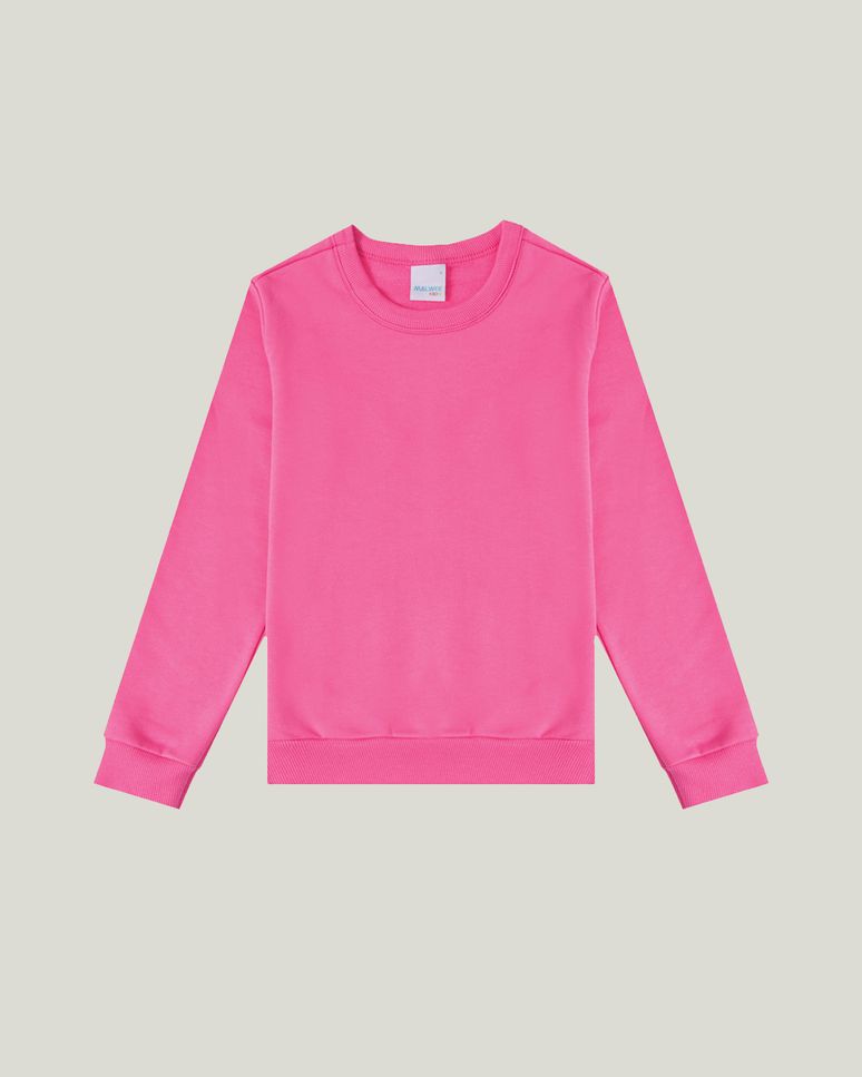 Blusão Infantil Moletom Flanelado Malwee Kids