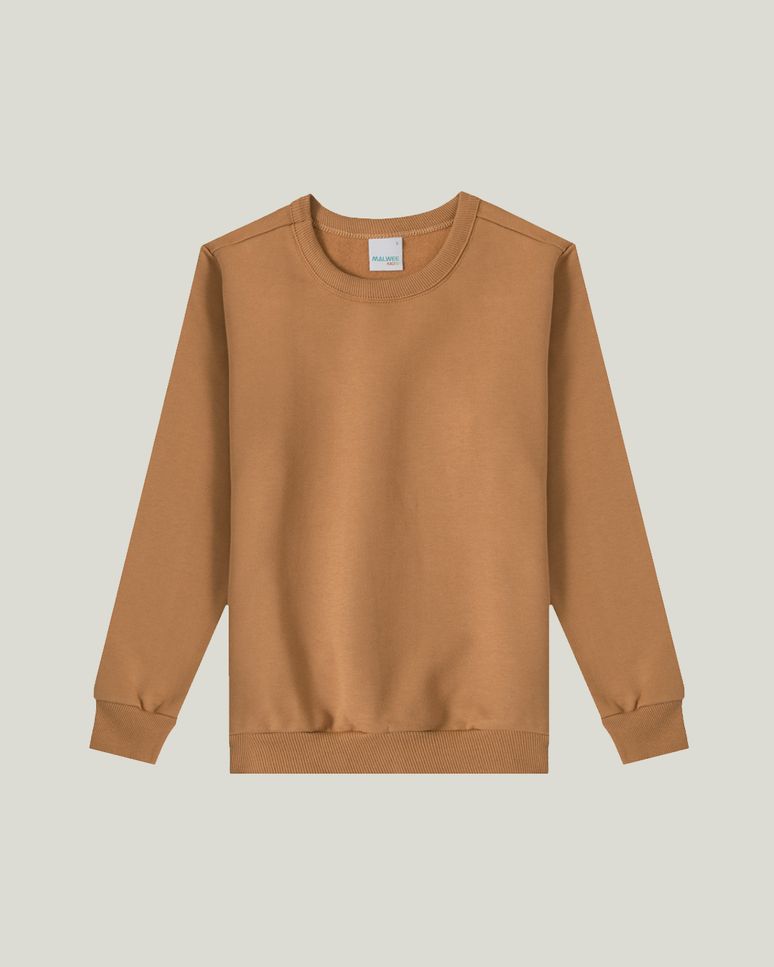 Blusão Infantil Menino Moletom Flanelado Malwee Kids