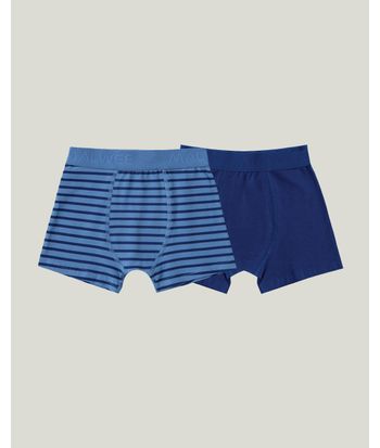 Kit 2 Cuecas Boxer Cotton Menino Malwee Kids