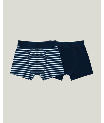 Kit 2 Cuecas Boxer Cotton Menino Malwee Kids