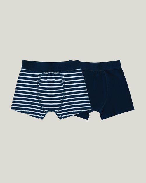 Kit 2 Cuecas Boxer Cotton Menino Malwee Kids