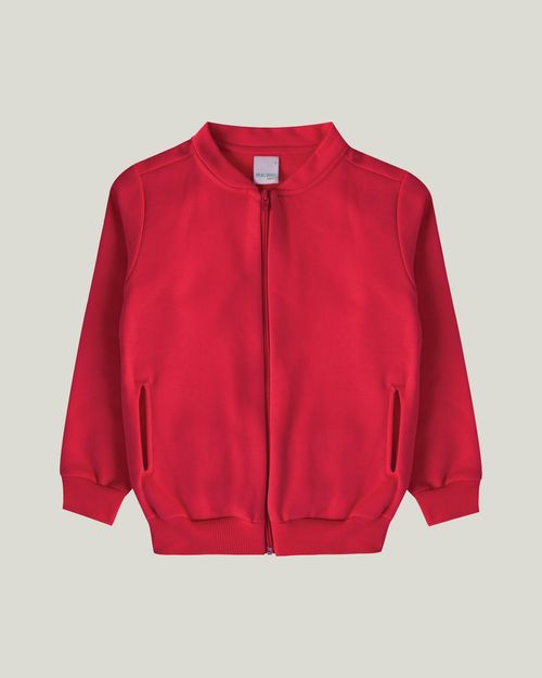 Jaqueta Infantil Unissex Moletom Flanelado Malwee Kids