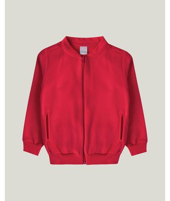 Jaqueta Infantil Unissex Moletom Flanelado Malwee Kids