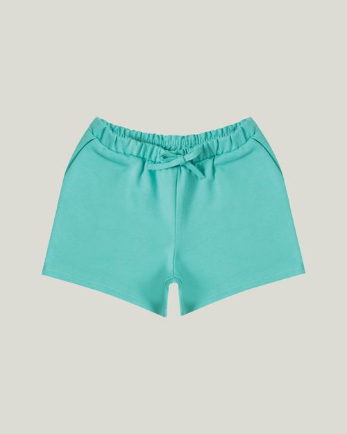 Short Laço Infantil Menina Moletinho Leve Malwee Kids