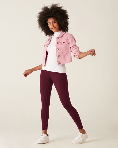 Calça Legging Básica Feminina Com Supplex®
