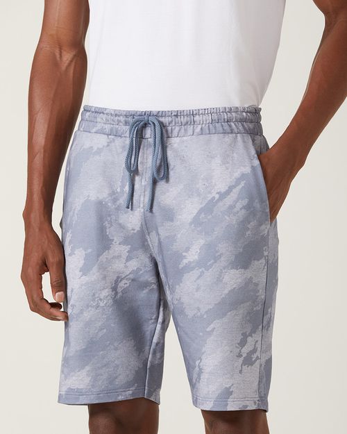 Bermuda Masculina Com Bolsos Em Moletom Sem Flanela