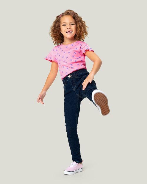 Calça Infantil Menina Skinny Comfort 1 Copo D'Água Malwee Kids