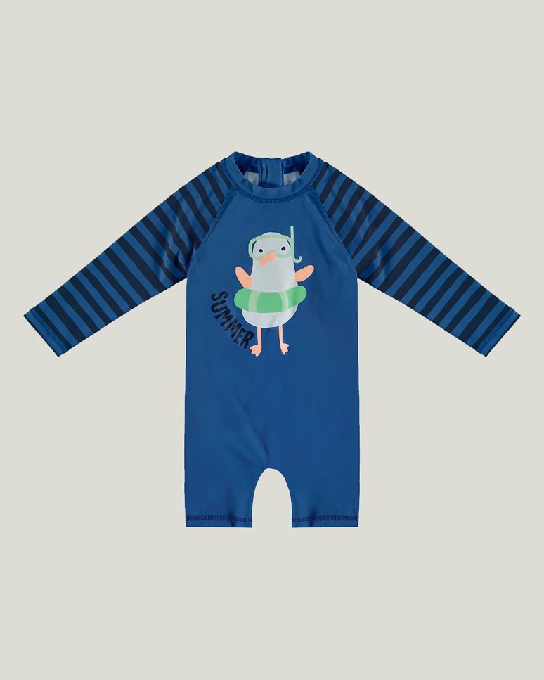 Macacão Infantil Unissex Summer Malha UV50+ Malwee Kids