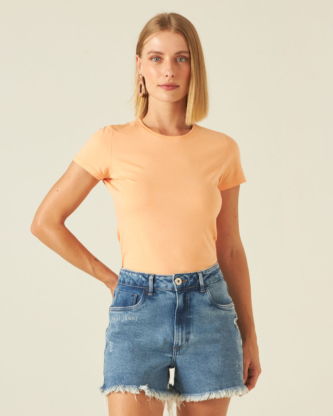 Blusa Malwee Let's Go Laranja - Compre Agora