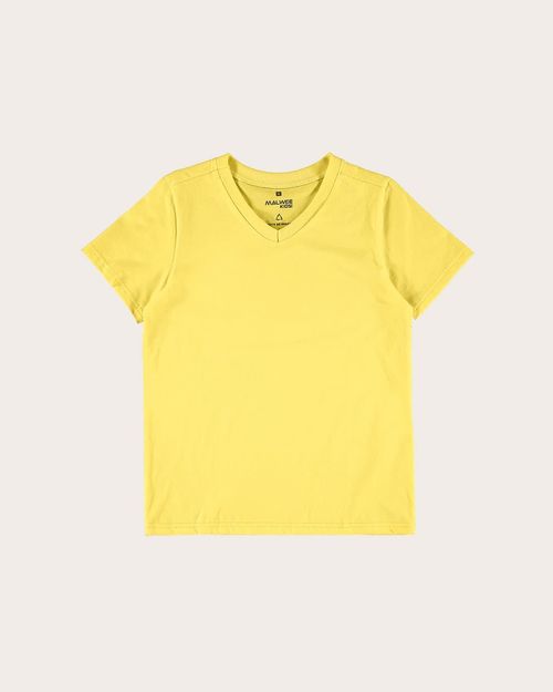 Camiseta Infantil Menino Decote V Em Algodão Malwee Kids