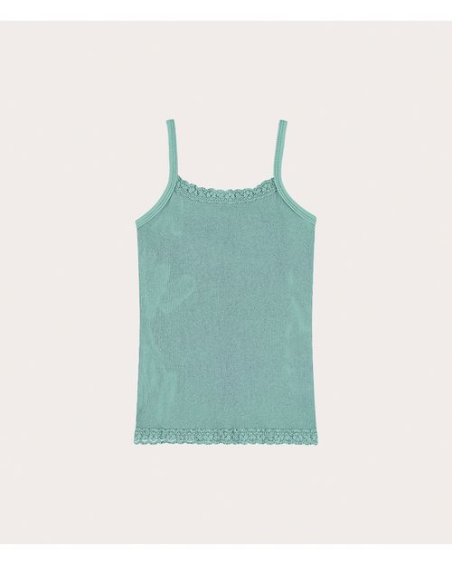 Blusa Infantil Menina Decote Quadrado Em Ribana Conforto Malwee Kids