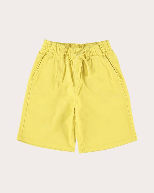 Bermuda Infantil Menino Sarja Com Elastano Malwee Kids