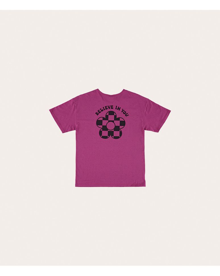 Camiseta Menina Believe In You Em Meia Malha Botonê Malwee Kids