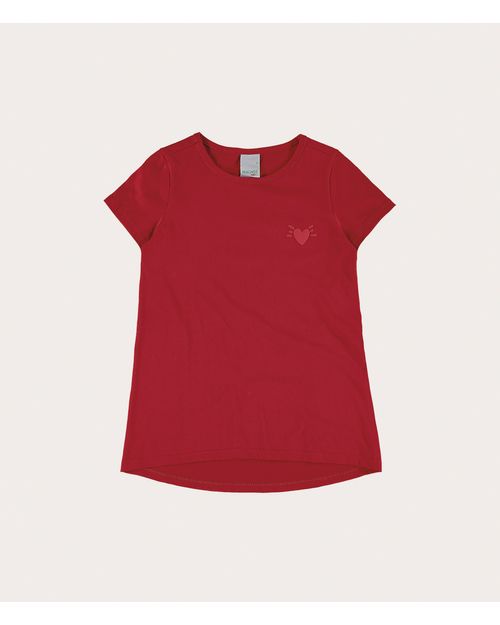 Blusa Infantil Menina Mullet Em Meia Malha Malwee Kids