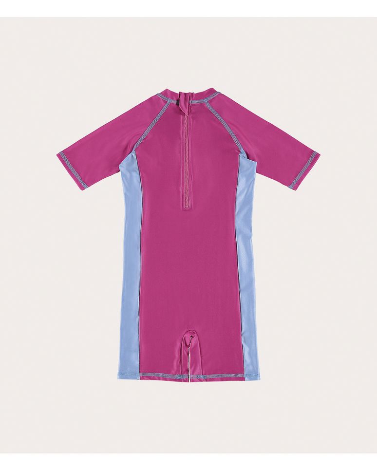 Macacão Infantil Unissex Clube De Mergulho Em Malha UV50+ Malwee Kids