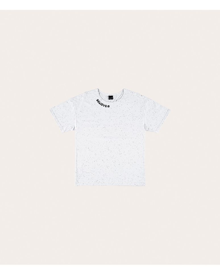Camiseta Menina Believe In You Em Meia Malha Botonê Malwee Kids