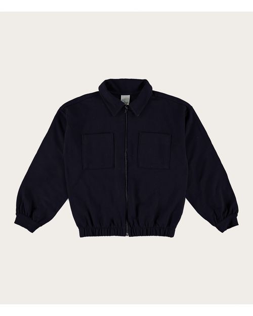 Jaqueta Infantil Menina Oversized Em Moletom Flanelado Malwee Kids