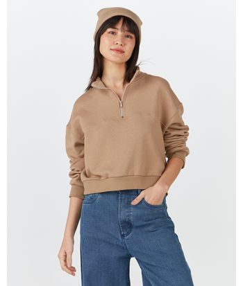 Blusão Bomber Feminino Em Moletom Soft Flanelado