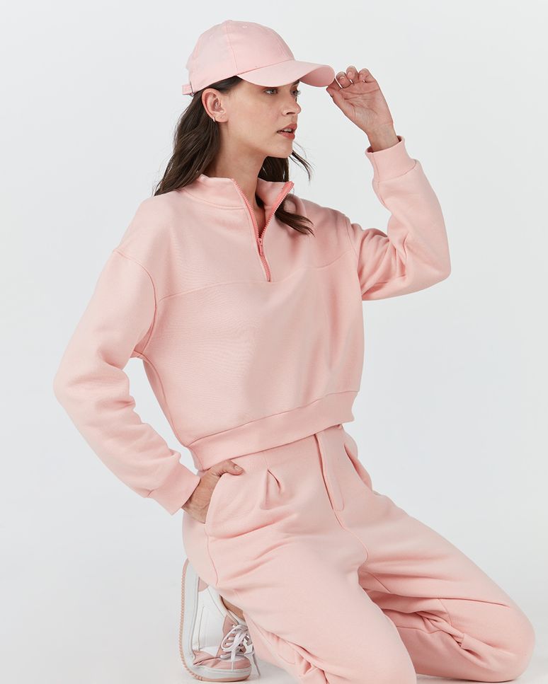 Blusão Bomber Feminino Em Moletom Soft Flanelado