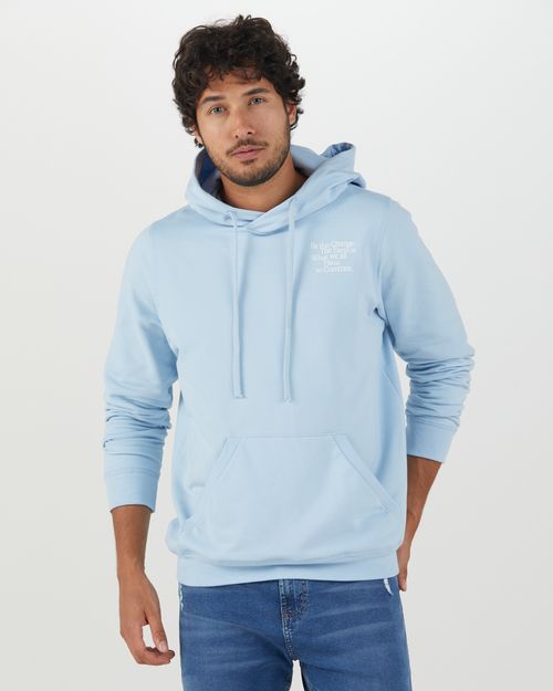 Blusão Masculino Be The Change Em Moletom Flanelado