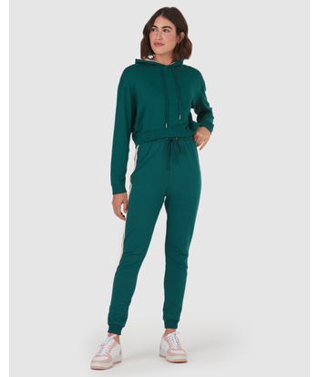 Blusão Básico Feminino Capuz Forrado Em Moletinho De Viscose
