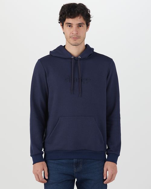 Blusão Masculino Bordado Frontal Em Moletom Pet Reciclado