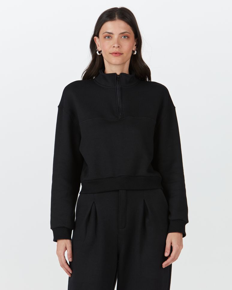 Blusão Bomber Feminino Em Moletom Soft Flanelado