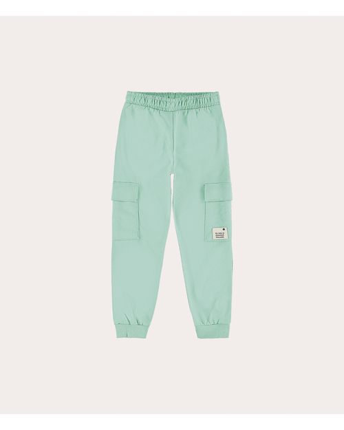 Calça Infantil Unissex Em Moletom Desfibrado Malwee Kids