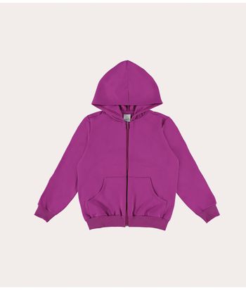 Jaqueta Infantil Unissex Moletom Flanelado Malwee Kids