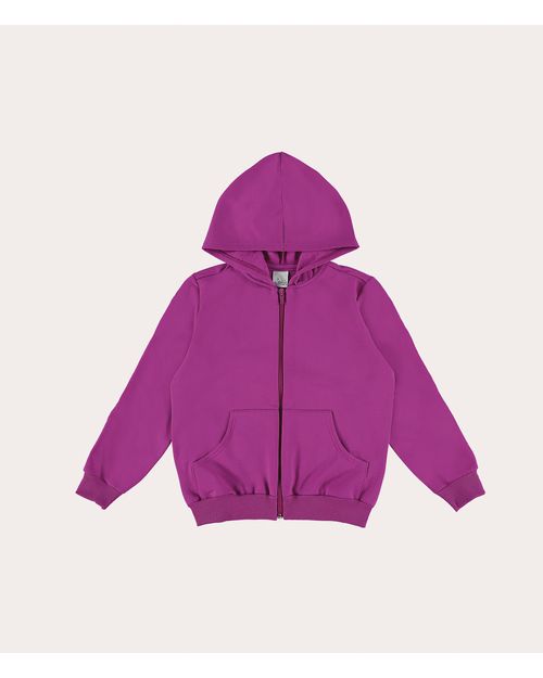 Jaqueta Infantil Unissex Moletom Flanelado Malwee Kids