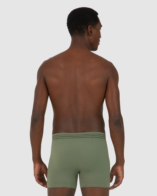 Cueca Long Boxer Sem Costura Em Poliamida Com Elastano