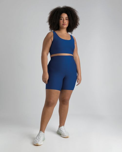 Top Esportivo Plus Size Bojo Removível Em Malha Proteção UV50+ - ENFIM