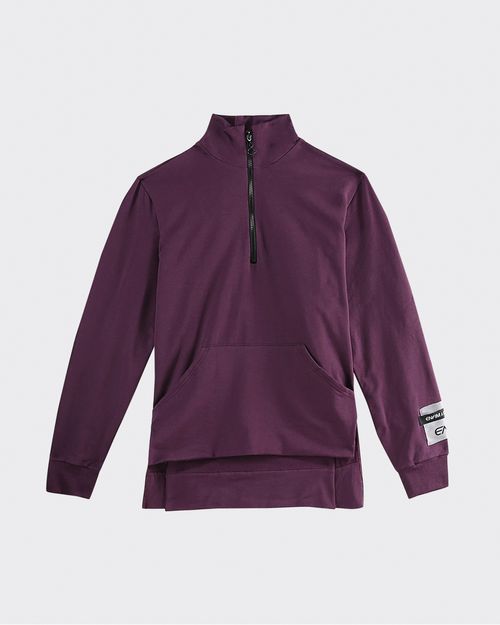 Blusão Oversized Feminino Gola Alta Em Moletom Repelente De Insetos - ENFIM