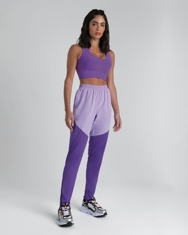 Calça Slim Feminina Zíper Lateral Em Tafetá - ENFIM