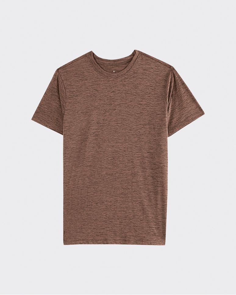 T-shirt Masculina Slim Com Passante Para Fone De Ouvido Poliamida - ENFIM