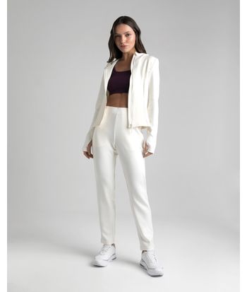 Jaqueta Slim Feminina Abertura Dedo Em Neoprene - ENFIM