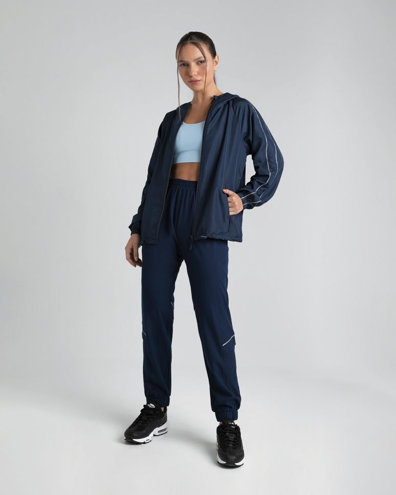 Calça Jogger Feminina Bolso Nas Costas Em Tafetá - ENFIM