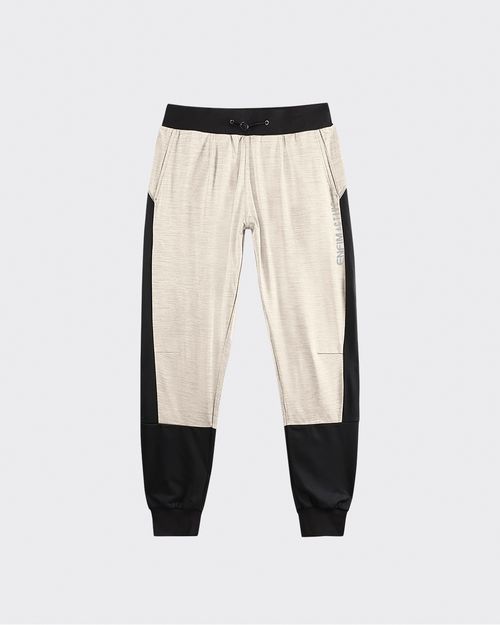 Calça Jogger Masculina Recortes Em Malha De Agasalho - ENFIM