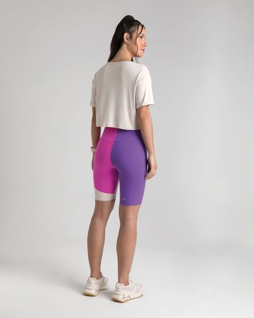 Blusa Cropped Feminina Full Power Em Malha Proteção UV50+ - ENFIM