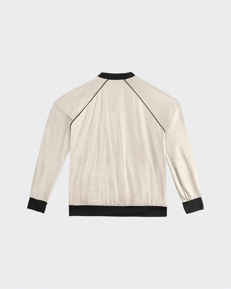 Jaqueta Masculina Cava Raglan Em Malha Agasalho - ENFIM