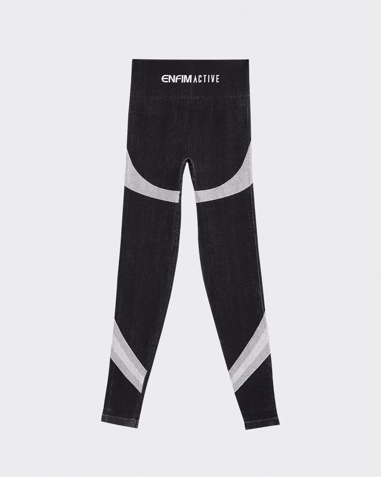 Calça Legging Feminina Seamless Em Poliamida - ENFIM