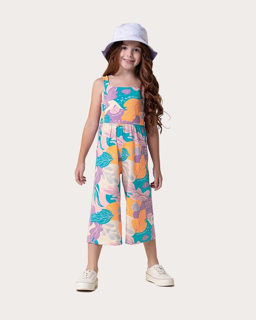 Macacão Infantil Menina A Pequena Sereia Disney Em Algodão Malwee Kids