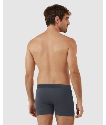 Cueca Masculina Long Boxer Sem Costura Em Poliamida