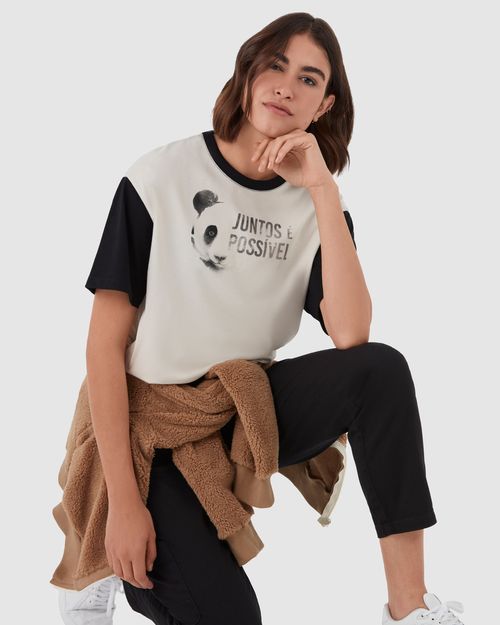Camiseta Unissex WWF-Brasil® Em Algodão Orgânico