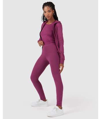 Calça Legging Básica Feminina Em Algodão