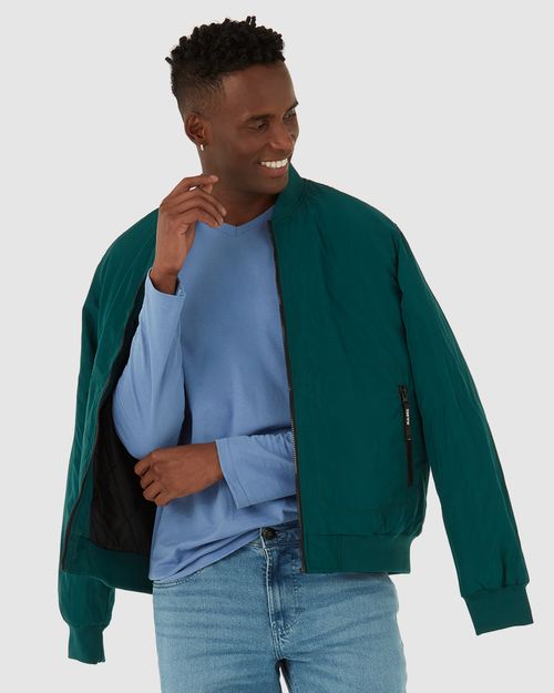 Camiseta Básica Masculina Decote V Manga Longa  Em Algodão