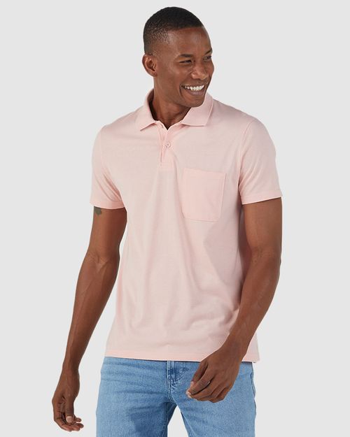 Camisa Polo Básica Masculina Gola Esporte Em Algodão