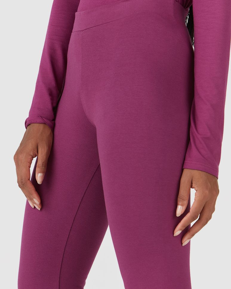 Calça Legging Básica Feminina Em Algodão
