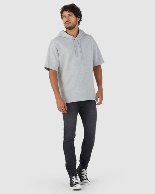 Camiseta Box Masculina Com Capuz Em Moletom Flanelado