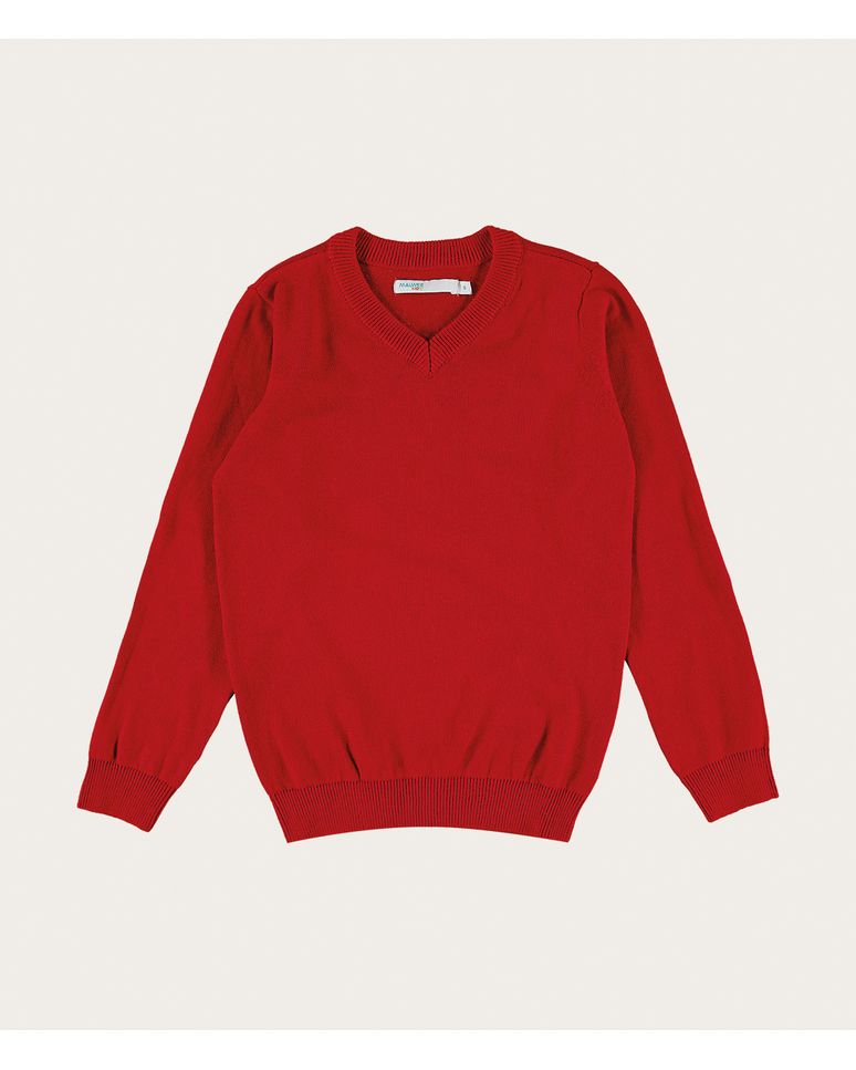 Blusão Infantil Menino Em Tricô Malwee Kids